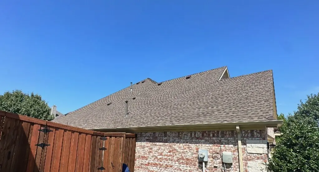 Completed roof replacement project in Loveland